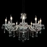 LP110-10 Lustra Micus Lampardi 10x40w E14/ H60-145cm D86cm - img 1