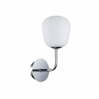 LP698-1W Aplica Manfred Silver Lampardi 1x50w G9/H25cm D12cm