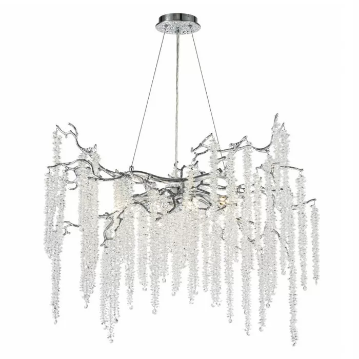 CLN1002-D80 Lustra Grapedrop Cellini chrome - img 1