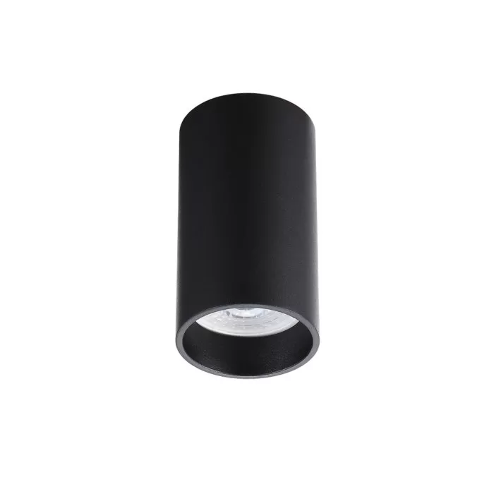 LP888 Downlight iTech Black Lampardi 1x50w GU10/ H100mm D60mm - img 1