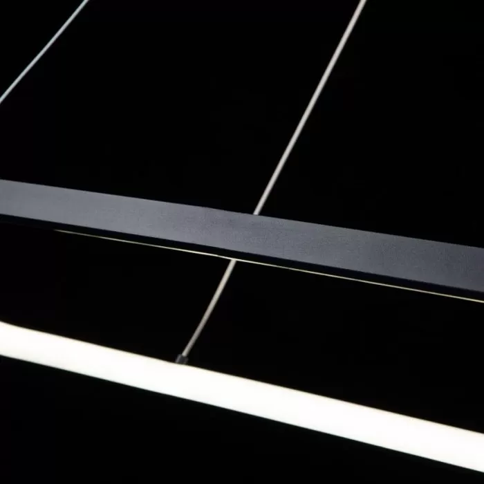 LP5041-L90 Lustra Will Lampardi black 4000k/50W	90*22cm - img 8