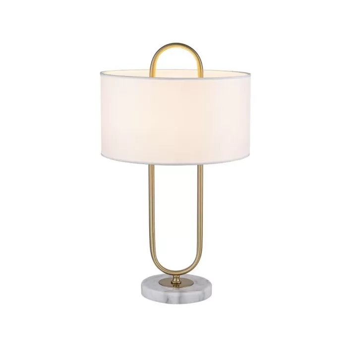 LP5268-1T Veiose Lampardi Table D33*H57CM/1*E27 white/cooper  - img 4
