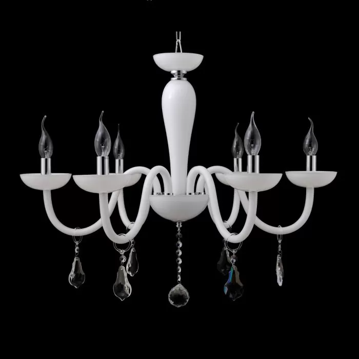 LP133-6 Lustra Nieve II Lampardi 6x40w E14/ H60-120cm D73cm - img 1