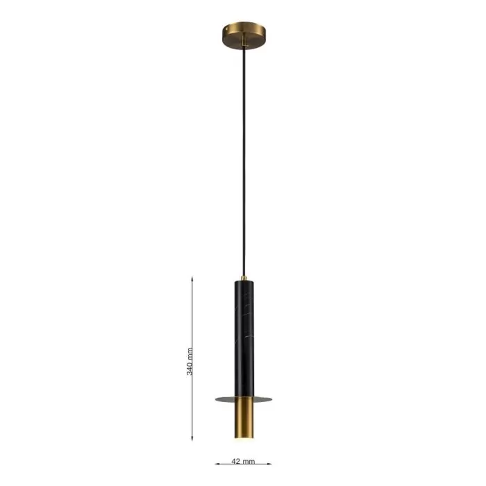 LP5181-1P Suspensie black marble MARBLE Lampardi - img 3