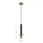 LP5182-1P Suspensie green marble MARBLE Lampardi - img 3