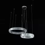 CLN243-2 Lustra Crysto Cellini 60w LED/H60-120cm D40+60cm - img 4