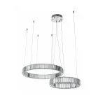 CLN243-2 Lustra Crysto Cellini 60w LED/H60-120cm D40+60cm - img 3