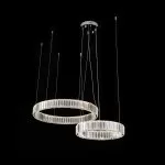 CLN243-2 Lustra Crysto Cellini 60w LED/H60-120cm D40+60cm - img 2