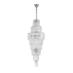 CLN164-D50 Lustra Palace Cellini 19x40w E14/H160-200cm D50cm - img 3