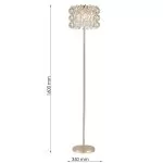 CLN1007-1F Lampadar Ringlux Cellini gold 3E14D350*H1600 - img 3