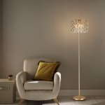 CLN1007-1F Lampadar Ringlux Cellini gold 3E14D350*H1600 - img 2