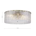 CLN1006-D50C Lustra Crystalon D500*H200/8*E14  - img 3