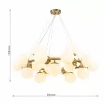 LP4018-25P Lustra Bolbo Lampardi  - img 3