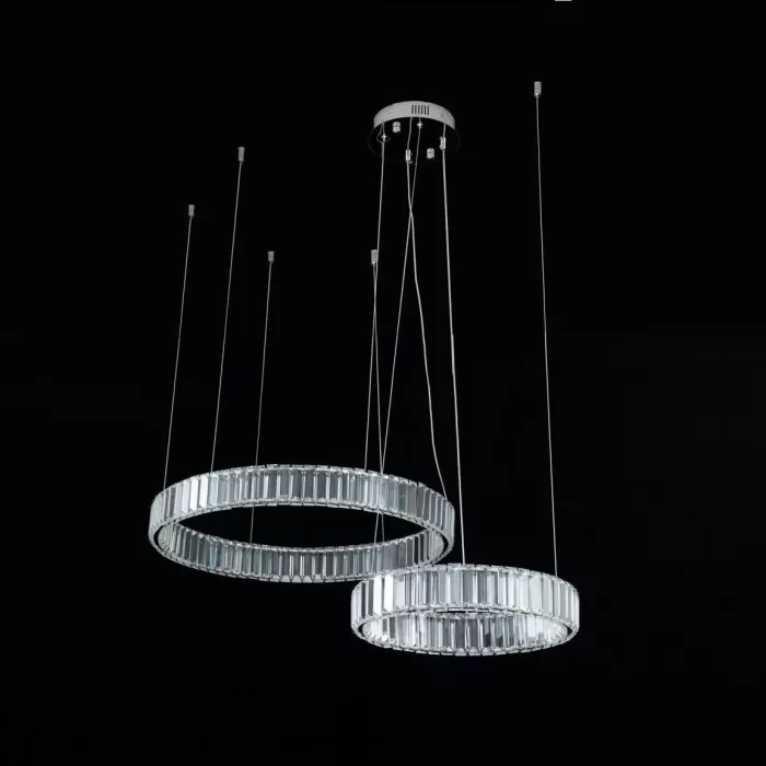 CLN243-2 Lustra Crysto Cellini 60w LED/H60-120cm D40+60cm - img 4