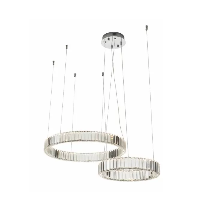 CLN243-2 Lustra Crysto Cellini 60w LED/H60-120cm D40+60cm - img 1