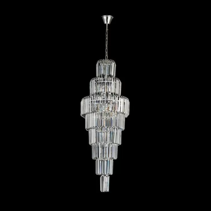 CLN164-D50 Lustra Palace Cellini 19x40w E14/H160-200cm D50cm - img 4