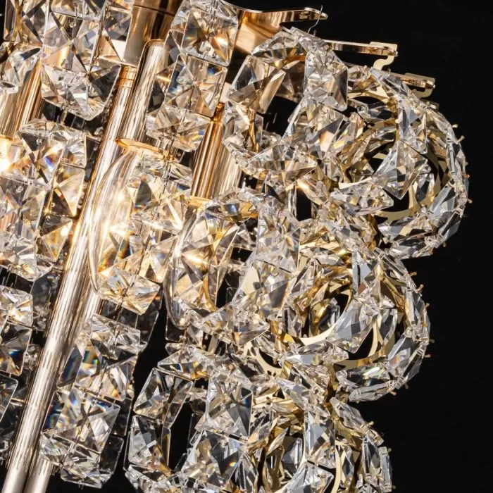 CLN1007-1F Lampadar Ringlux Cellini gold 3E14D350*H1600 - img 12