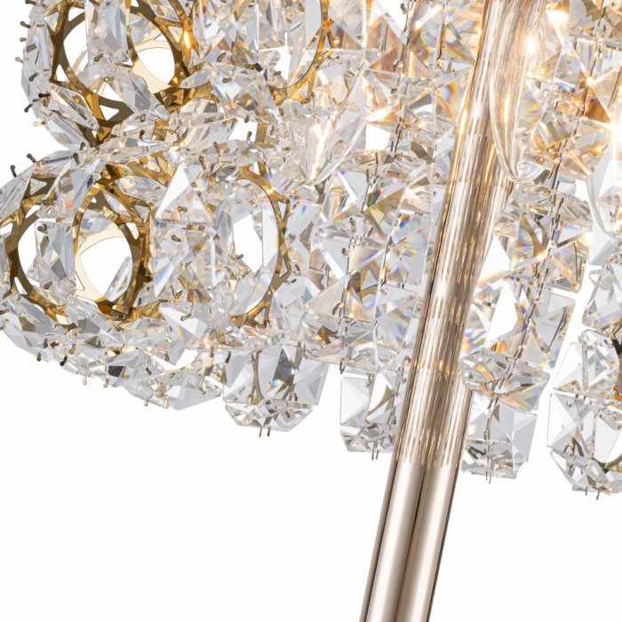 CLN1007-1F Lampadar Ringlux Cellini gold 3E14D350*H1600 - img 5