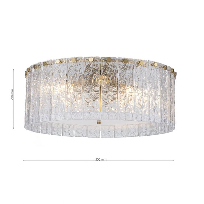 CLN1006-D50C Lustra Crystalon D500*H200/8*E14  - img 3