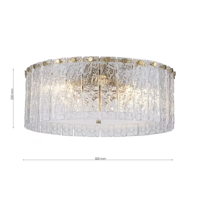 CLN1006-D50C Lustra Crystalon D500*H200/8*E14  - img 3