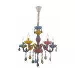 LP297-5 Lustra Rainbow Lampardi 5x40w E14/ H56-110cm D58cm - img 1