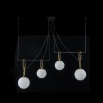 LP4035-4 Lustra Clustera Lampardi E27 4*60W/L1055*W180*H1290 - img 9