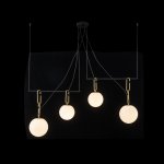 LP4035-4 Lustra Clustera Lampardi E27 4*60W/L1055*W180*H1290 - img 8