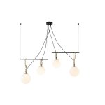 LP4035-4 Lustra Clustera Lampardi E27 4*60W/L1055*W180*H1290 - img 4