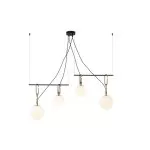 LP4035-4 Lustra Clustera Lampardi E27 4*60W/L1055*W180*H1290 - img 4