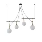 LP4035-4 Lustra Clustera Lampardi E27 4*60W/L1055*W180*H1290 - img 1
