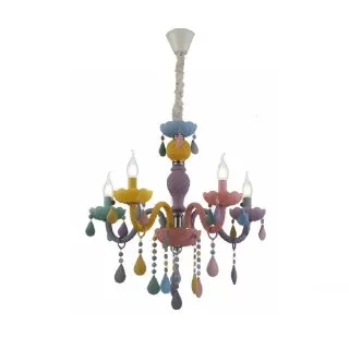 LP297-5 Lustra Rainbow Lampardi 5x40w E14/ H56-110cm D58cm