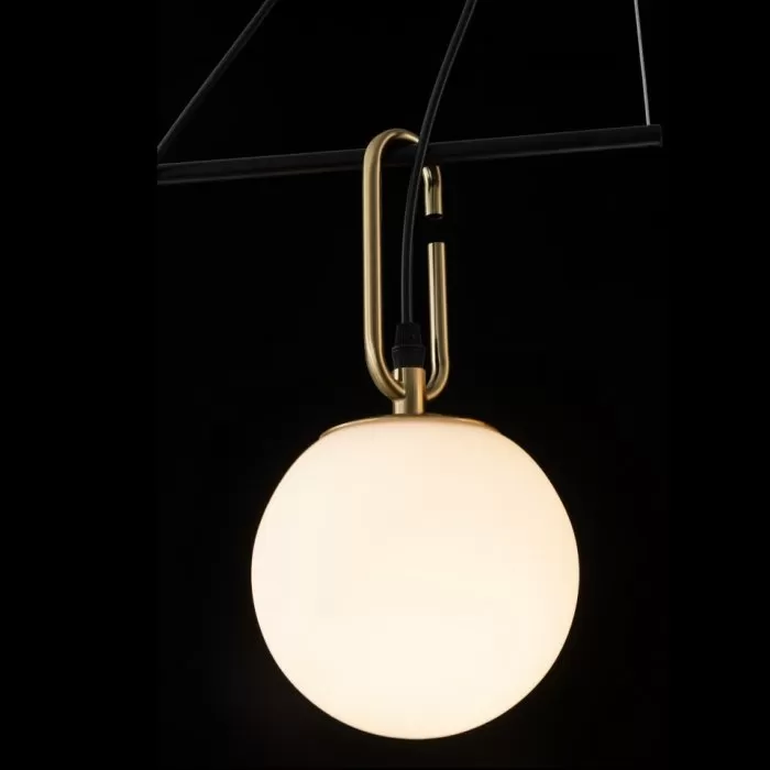 LP4035-4 Lustra Clustera Lampardi E27 4*60W/L1055*W180*H1290 - img 10