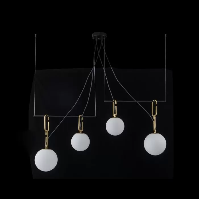 LP4035-4 Lustra Clustera Lampardi E27 4*60W/L1055*W180*H1290 - img 9