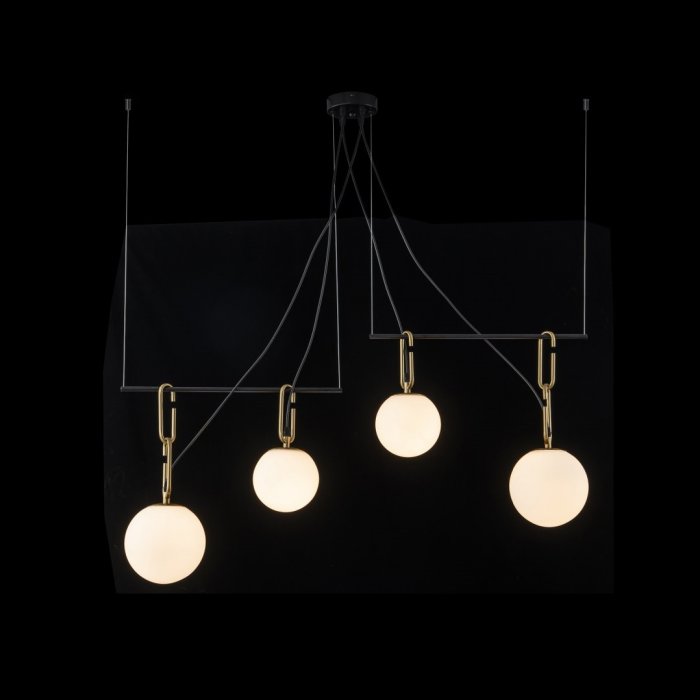 LP4035-4 Lustra Clustera Lampardi E27 4*60W/L1055*W180*H1290 - img 8