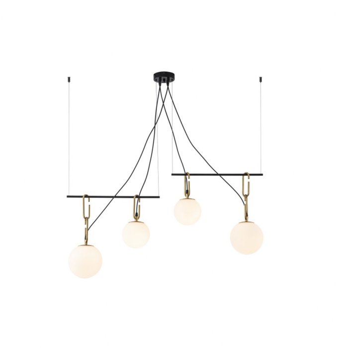 LP4035-4 Lustra Clustera Lampardi E27 4*60W/L1055*W180*H1290 - img 4