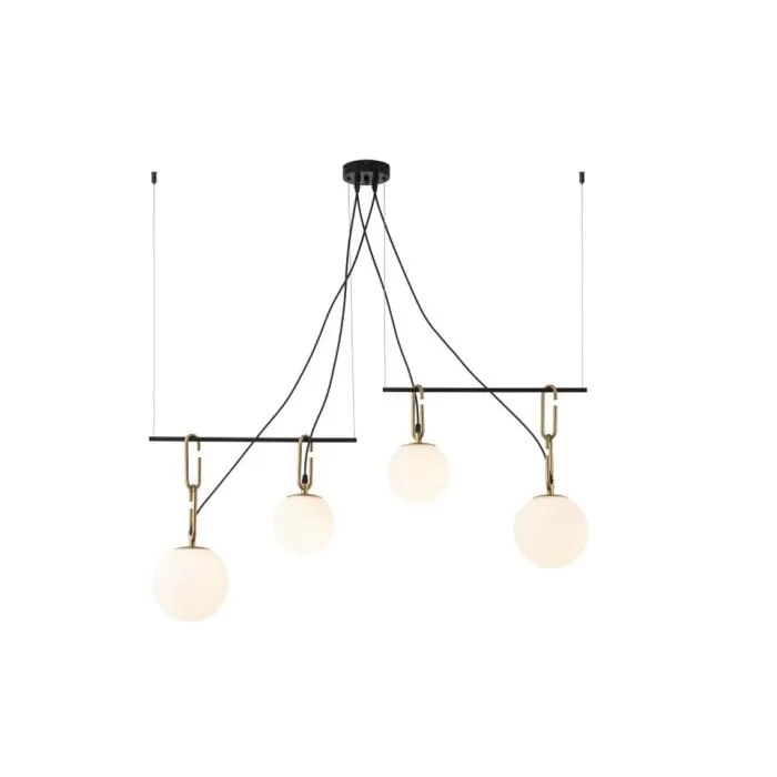 LP4035-4 Lustra Clustera Lampardi E27 4*60W/L1055*W180*H1290 - img 4
