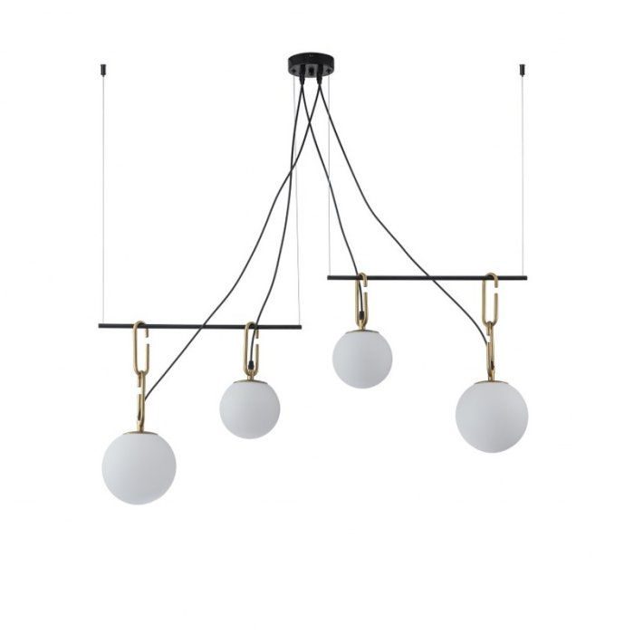 LP4035-4 Lustra Clustera Lampardi E27 4*60W/L1055*W180*H1290 - img 1