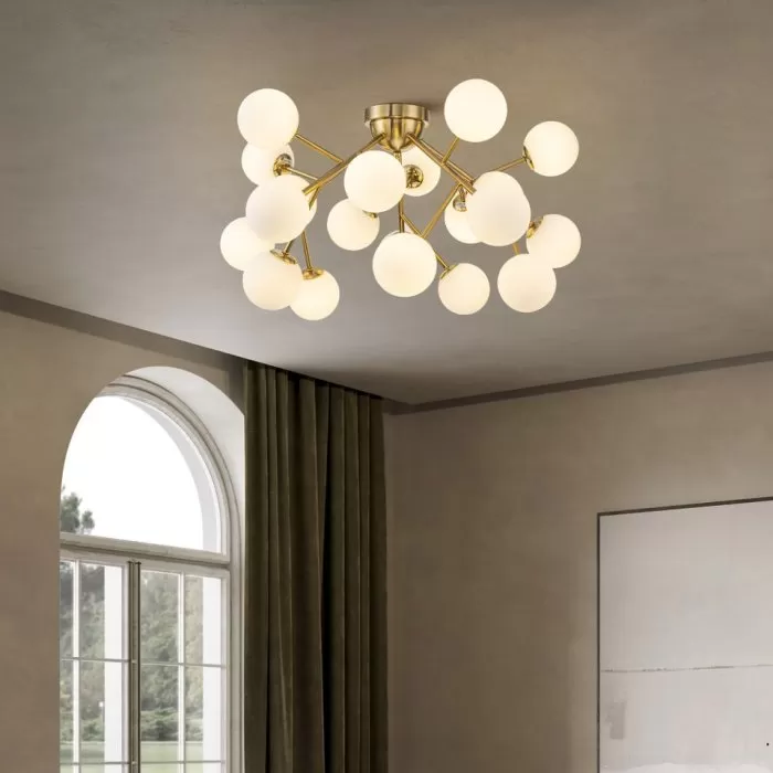 LP4019-20C Lustra Megapolis Lampardi 20x40w/G9 - img 2