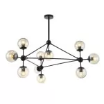 LP543-10 Lustra New York Lampardi 10x60w E27/ H52-92cm D105cm - img 1