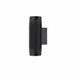 LP759-2W Aplica Riflet Lampardi D60*180mm/IP20 2*GU10 blackmat - img 1