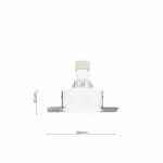 LP9119 Spot Downlight Lampardi D75*35mm/IP20 GU10  - img 3