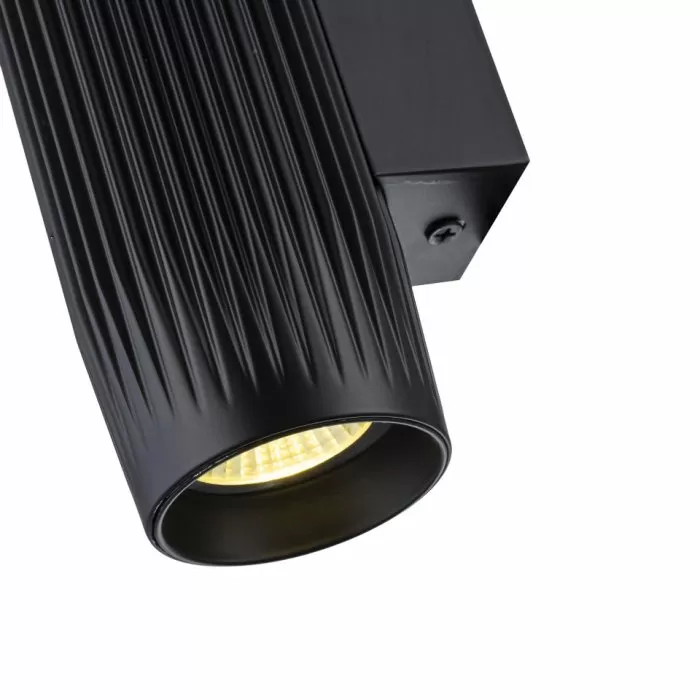 LP759-2W Aplica Riflet Lampardi D60*180mm/IP20 2*GU10 blackmat - img 5