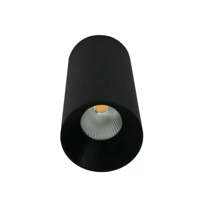 LP876-D7 Downlight Black Lampardi 1x12w LED/ H170mm D70mm - img 1