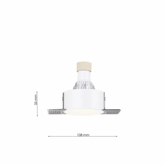 LP9119 Spot Downlight Lampardi D75*35mm/IP20 GU10  - img 3