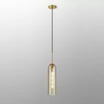 FL6505-D12 Lustra Silvia Flitz Meta+Glass E27/1 D12*H40CM - img 1