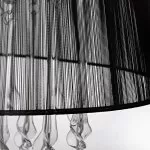 LP276-5 Lustra Cloud Black Lampardi 5x40w E14/ H40-100cm D42cm - img 5