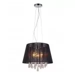 LP276-5 Lustra Cloud Black Lampardi 5x40w E14/ H40-100cm D42cm - img 1