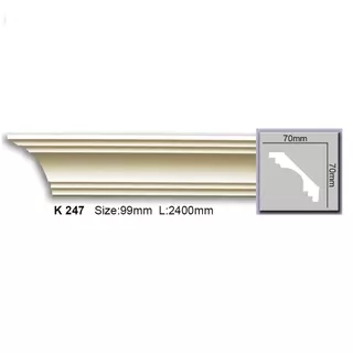 K247 (AB152) Cornisa neted Harmony 70x70x2400