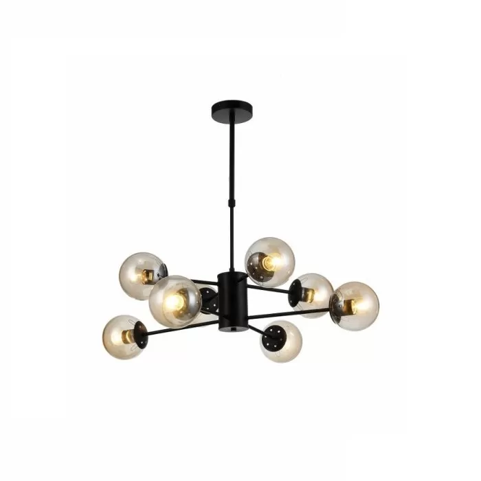 LP543-8 Lustra New York Lampardi 8x60w E27/ H48-70cm D80cm - img 1