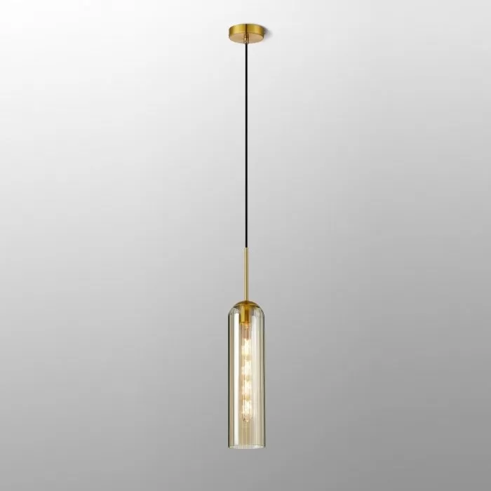 FL6505-D12 Lustra Silvia Flitz Meta+Glass E27/1 D12*H40CM - img 1